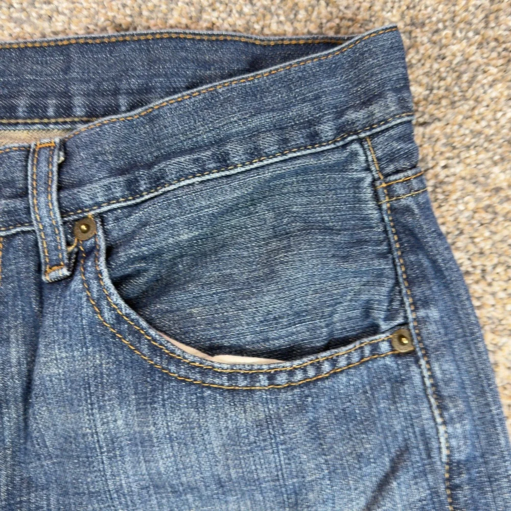 Polo Jeans Co Ralph Lauren Mens 32 Ashmore Original Straight Leg Blue Denim Y2K